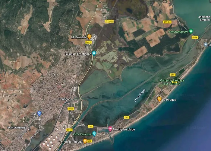 La Perle Bleue, 100 m de la plage, parking, wifi