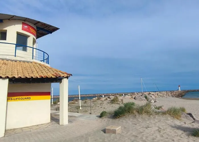 La Perle Bleue, 100 m de la plage, parking, wifi